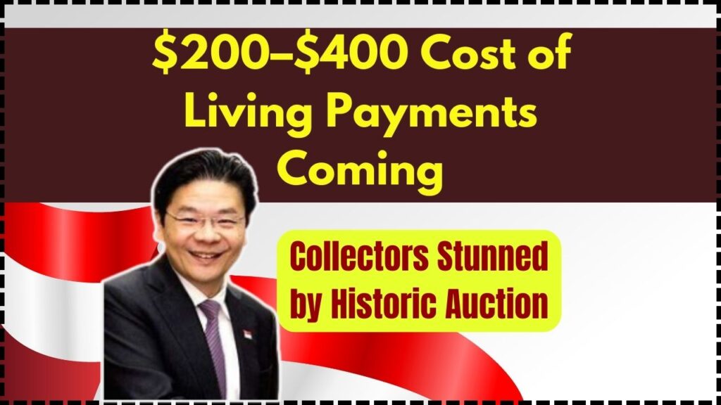$200–$400 Cost of Living Payments Coming to these Singaporeans in 2025 – Check If You Qualify 1 $200–$400 Cost of Living Payments