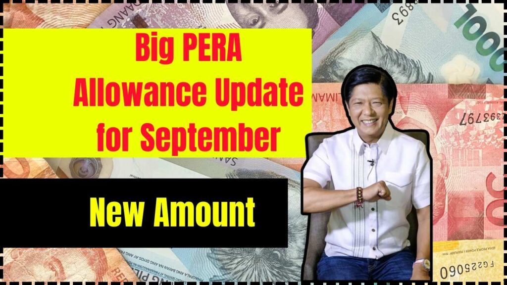 Big PERA Allowance Update for September 2025: New Amount, New Rules, New Surprises 1 Big PERA Allowance Update for September 2025