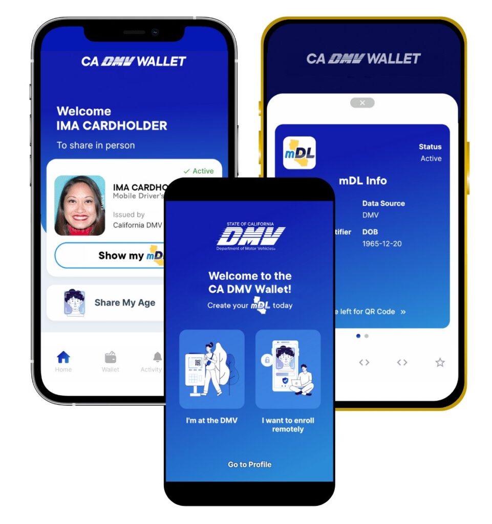 Goodbye Plastic! New Jersey Is Going Digital With Licenses – Here’s What It Means for You 4 California DMV mDL Pilot Interface