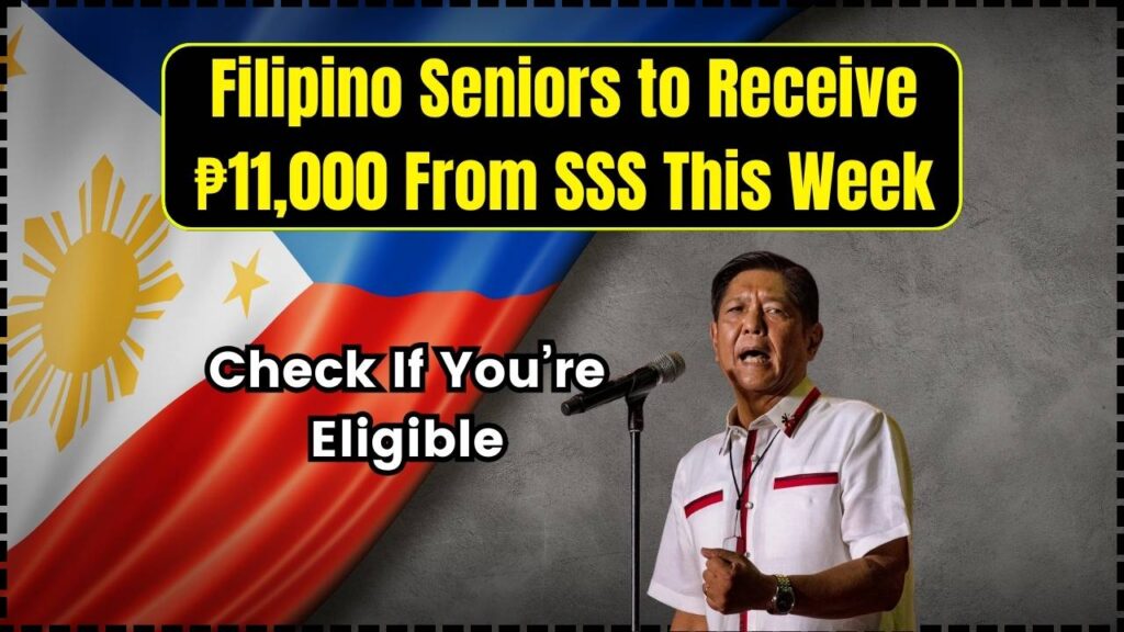 Filipino Seniors to Receive ₱11,000 From SSS This Week; Check If You’re Eligible 1 Filipino Seniors to Receive ₱11,000 From SSS This Week