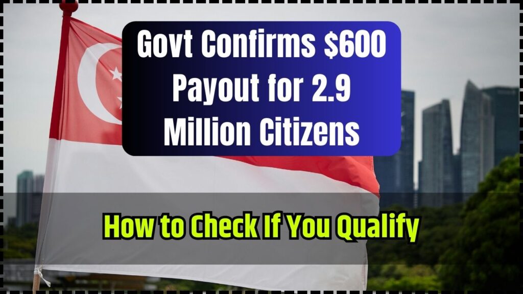 Govt Confirms $600 Payout for 2.9 Million Citizens – How to Check If You Qualify 1 Govt Confirms $600 Payout for 2.9 Million Citizens