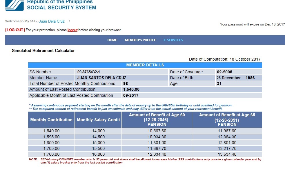 Filipino Seniors to Receive ₱11,000 From SSS This Week; Check If You’re Eligible 3 Retirement pension calculator
