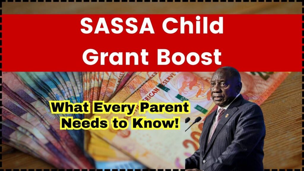 SASSA Child Grant Boost in September 2025? What Every Parent Needs to Know! 1 SASSA Child Grant Boost in September 2025