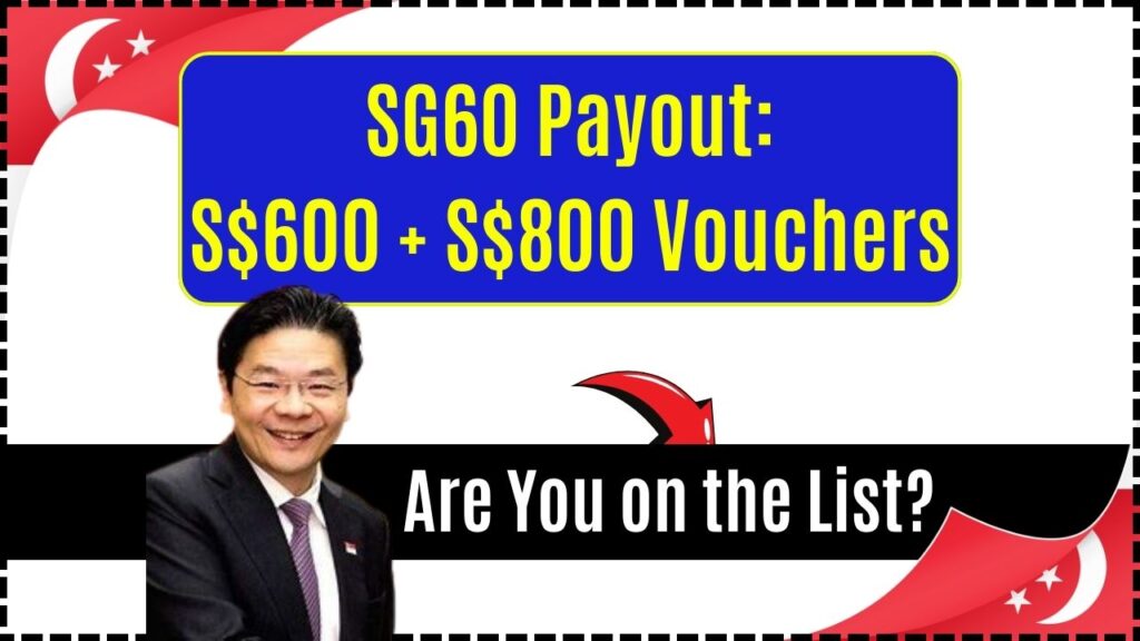 SG60 Payout: S$600 + S$800 Vouchers Coming in September 2025; Are You on the List? Check Here 1 SG60 Payout S$600 + S$800 Vouchers Coming in September 2025