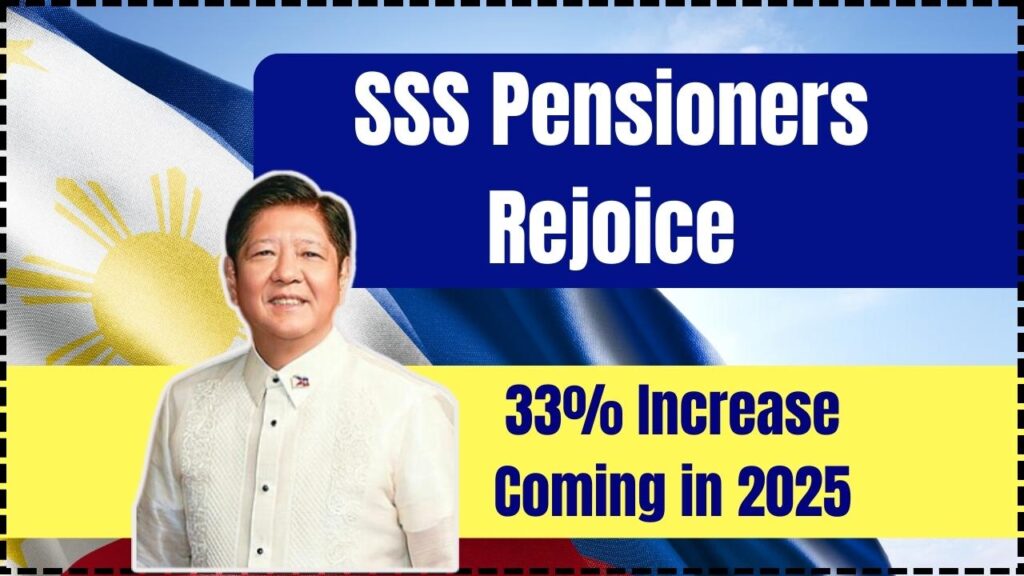 SSS Pensioners Rejoice – 33% Increase Coming in 2025 With Updated Payout Schedule 1 SSS Pensioners Rejoice