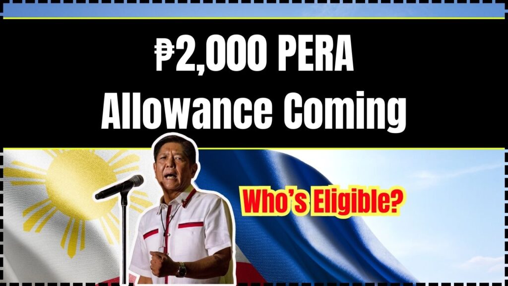 ₱2,000 PERA Allowance Coming This September 2025; Who’s Eligible & When You’ll Get It 1 ₱2,000 PERA Allowance Coming This September 2025