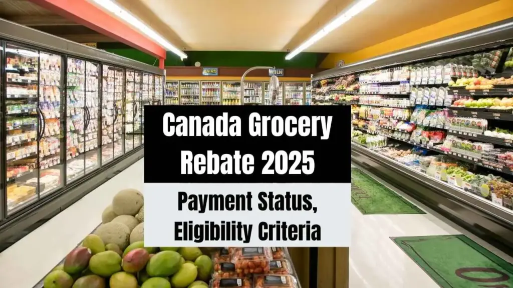 Canada Grocery Rebate 2025—Payment Status, Eligibility Criteria, and Full Payout Schedule 1 Canada Grocery Rebate 2025