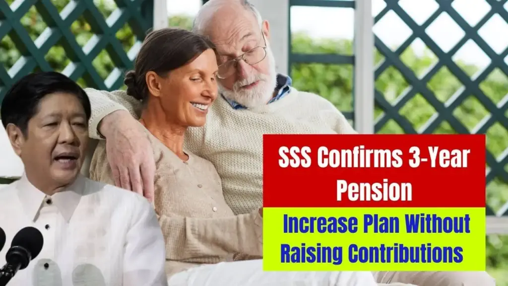 SSS Confirms 3-Year Pension Increase Plan Without Raising Contributions - Check Details 1 SSS Confirms 3-Year Pension