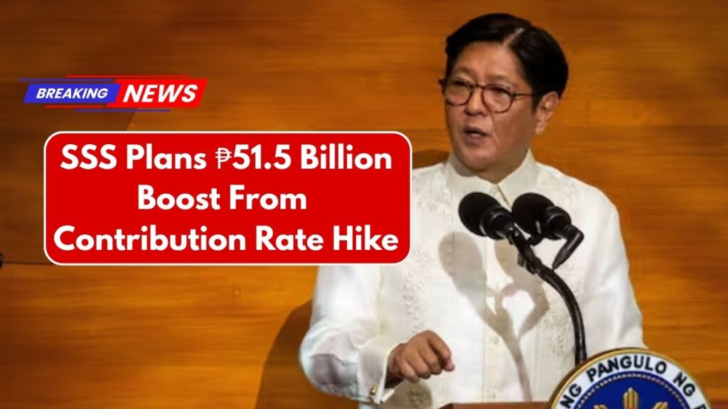 SSS Plans ₱51.5 Billion Boost From Contribution Rate Hike in 2025—What Members Should Know 1 SSS Plans ₱51.5 Billion Boost From Contribution Rate Hike