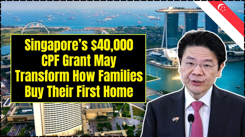 Singapore’s $40,000 CPF Grant May Transform How Families Buy Their First Home - Check Details 1 Singapore’s $40,000 CPF Grant